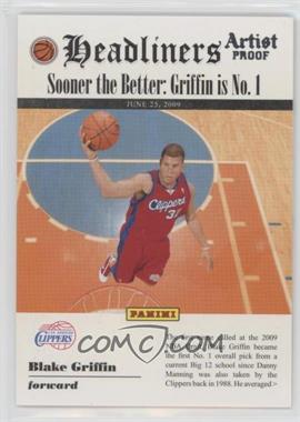 2009-10 Panini - Headliners - Artist Proof #10 - Blake Griffin /199