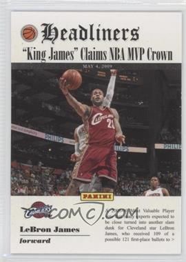 2009-10 Panini - Headliners - Glossy #4 - LeBron James
