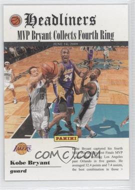 2009-10 Panini - Headliners - Glossy #8 - Kobe Bryant