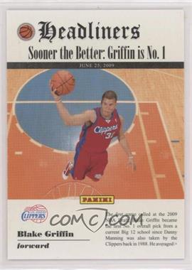 2009-10 Panini - Headliners #10 - Blake Griffin