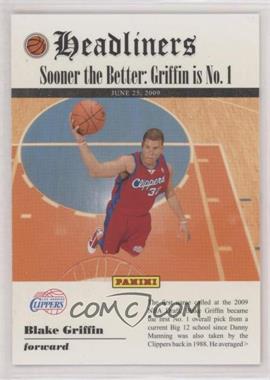 2009-10 Panini - Headliners #10 - Blake Griffin