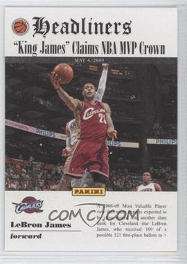 2009-10 Panini - Headliners #4 - LeBron James