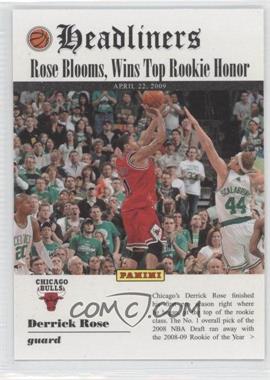 2009-10 Panini - Headliners #5 - Derrick Rose