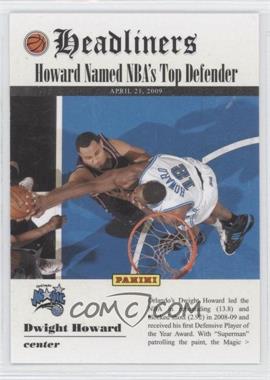 2009-10 Panini - Headliners #6 - Dwight Howard