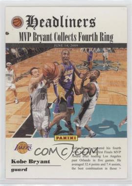 2009-10 Panini - Headliners #8 - Kobe Bryant