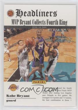 2009-10 Panini - Headliners #8 - Kobe Bryant