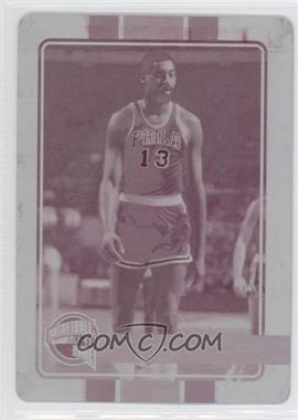 2009-10 Panini Basketball Hall of Fame - [Base] - Printing Plate Magenta #12 - Wilt Chamberlain /1