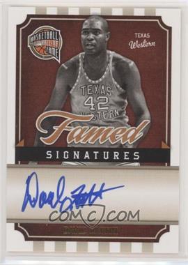 2009-10 Panini Basketball Hall of Fame - Famed Signatures #DL - Dave Lattin /890