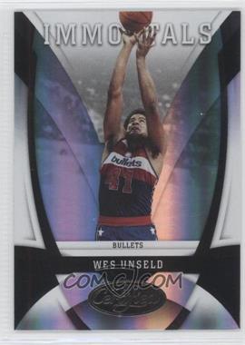 2009-10 Panini Certified - [Base] - Mirror Black #169 - Immortals - Wes Unseld /1