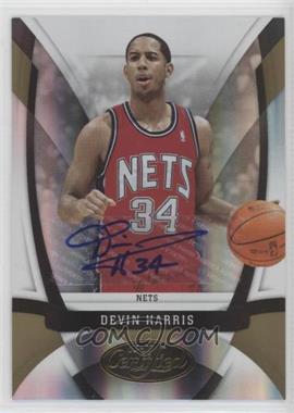 2009-10 Panini Certified - [Base] - Mirror Gold Signatures #85 - Devin Harris /25 [Noted]