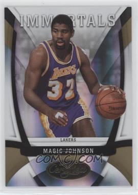 2009-10 Panini Certified - [Base] - Mirror Gold #166 - Immortals - Magic Johnson /25