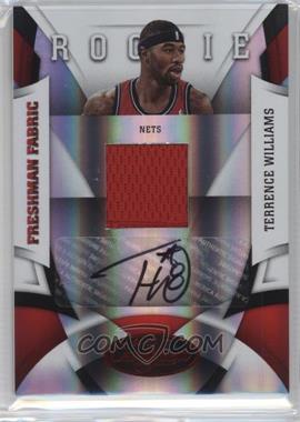 2009-10 Panini Certified - [Base] - Mirror Red #179 - Freshman Fabric Signatures - Terrence Williams /100