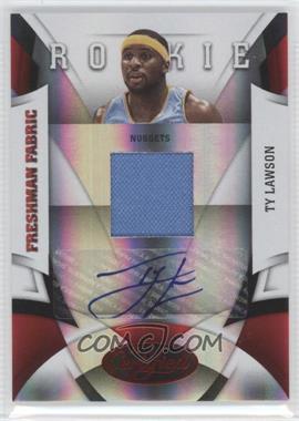 2009-10 Panini Certified - [Base] - Mirror Red #186 - Freshman Fabric Signatures - Ty Lawson /100