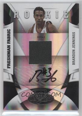 2009-10 Panini Certified - [Base] #178 - Freshman Fabric Signatures - Brandon Jennings /399