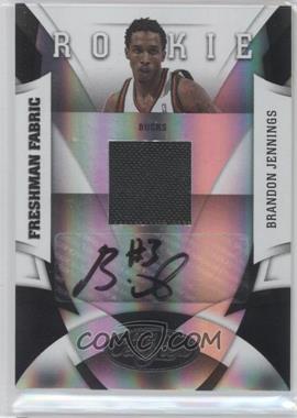 2009-10 Panini Certified - [Base] #178 - Freshman Fabric Signatures - Brandon Jennings /399