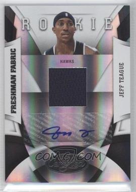 2009-10 Panini Certified - [Base] #187 - Freshman Fabric Signatures - Jeff Teague /399