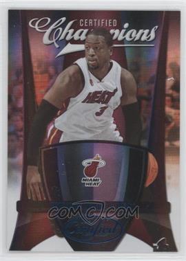 2009-10 Panini Certified - Certified Champions - Blue #5 - Dwyane Wade /100