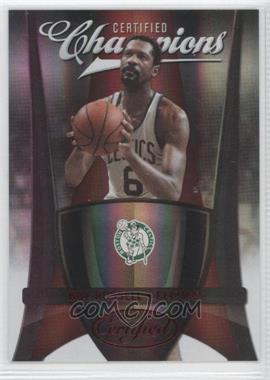 2009-10 Panini Certified - Certified Champions - Red #3 - Bill Russell /250