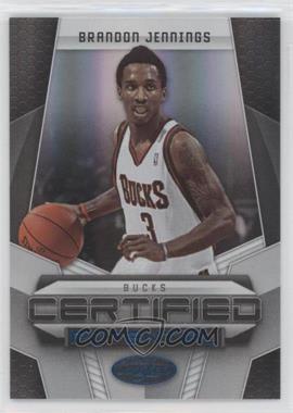 2009-10 Panini Certified - Certified Potential - Blue #21 - Brandon Jennings /50 [EX to NM]