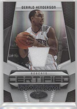 2009-10 Panini Certified - Certified Potential - Materials #24 - Gerald Henderson /599