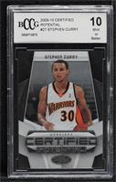 Stephen Curry [BCCG 10 Mint or Better] #/500
