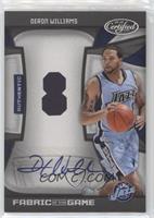 Deron Williams #/25