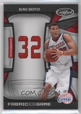 2009-10 Panini Certified - Fabric of the Game - Jersey Number Die-Cut #FOG-BG.2 - Blake Griffin /99