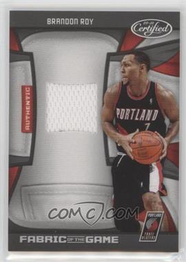 2009-10 Panini Certified - Fabric of the Game #FOG-BR - Brandon Roy /50