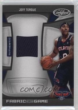 2009-10 Panini Certified - Fabric of the Game #FOG-JT.2 - Jeff Teague /250