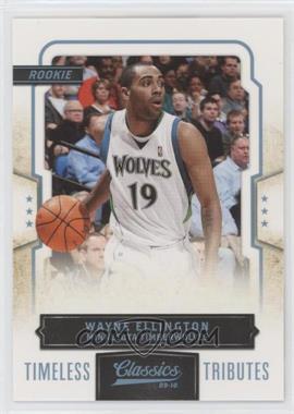 2009-10 Panini Classics - [Base] - Platinum Timeless Tributes #185 - Wayne Ellington /25