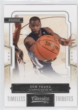 2009-10 Panini Classics - [Base] - Silver Timeless Tributes #188 - Sam Young /100