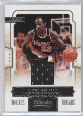 2009-10 Panini Classics - [Base] - Timeless Threads #132 - Clyde Drexler /99