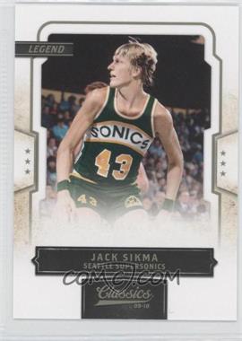 2009-10 Panini Classics - [Base] #142 - Jack Sikma /999