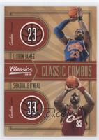 LeBron James, Shaquille O'Neal #/100