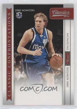 2009-10 Panini Classics - Classic Confrontations - Silver #6 - Dirk Nowitzki, Tim Duncan /250 [Good to VG‑EX]