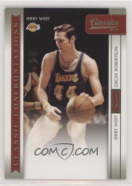 2009-10 Panini Classics - Classic Confrontations #10 - Jerry West, Oscar Robertson [EX to NM]