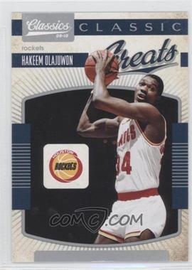 2009-10 Panini Classics - Classic Greats - Silver #10 - Hakeem Olajuwon /250