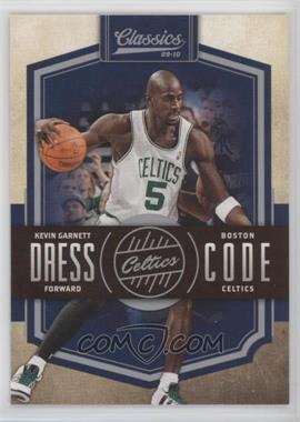 2009-10 Panini Classics - Dress Code - Silver #16 - Kevin Garnett /250