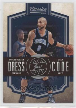 2009-10 Panini Classics - Dress Code - Silver #24 - Carlos Boozer /250