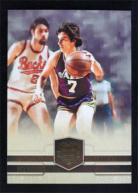 2009-10 Panini Court Kings - 5 x 7 Box Topper #12 - Pete Maravich /349