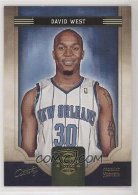 2009-10 Panini Court Kings - Artistry #19 - David West /249 [Noted]