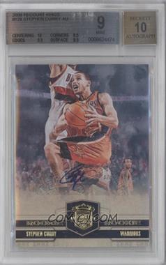 2009-10 Panini Court Kings - [Base] #129 - Stephen Curry /649 [BGS 9 MINT]