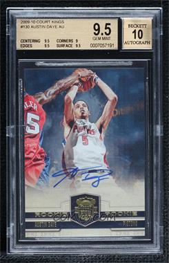 2009-10 Panini Court Kings - [Base] #130 - Austin Daye /649 [BGS 9.5 GEM MINT]