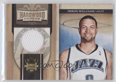 2009-10 Panini Court Kings - Hardwood Heroes - Memorabilia #12 - Deron Williams /299