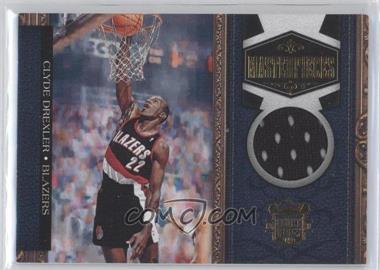 2009-10 Panini Court Kings - Masterpieces - Memorabilia #19 - Clyde Drexler /299