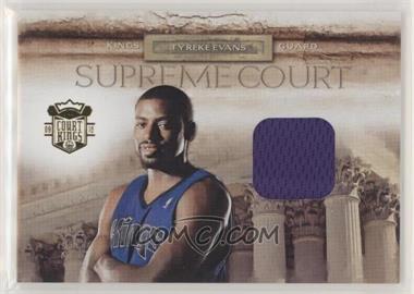 2009-10 Panini Court Kings - Supreme Court - Memorabilia #5 - Tyreke Evans /299