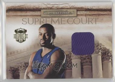 2009-10 Panini Court Kings - Supreme Court - Memorabilia #5 - Tyreke Evans /299