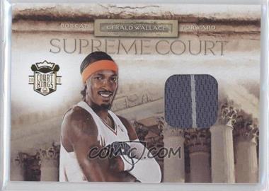 2009-10 Panini Court Kings - Supreme Court - Memorabilia #8 - Gerald Wallace /299