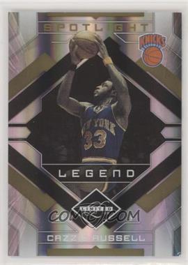 2009-10 Panini Limited - [Base] - Spotlight Gold #112 - Legend - Cazzie Russell /10