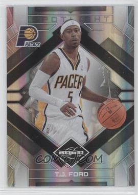 2009-10 Panini Limited - [Base] - Spotlight Silver #30 - T.J. Ford /25